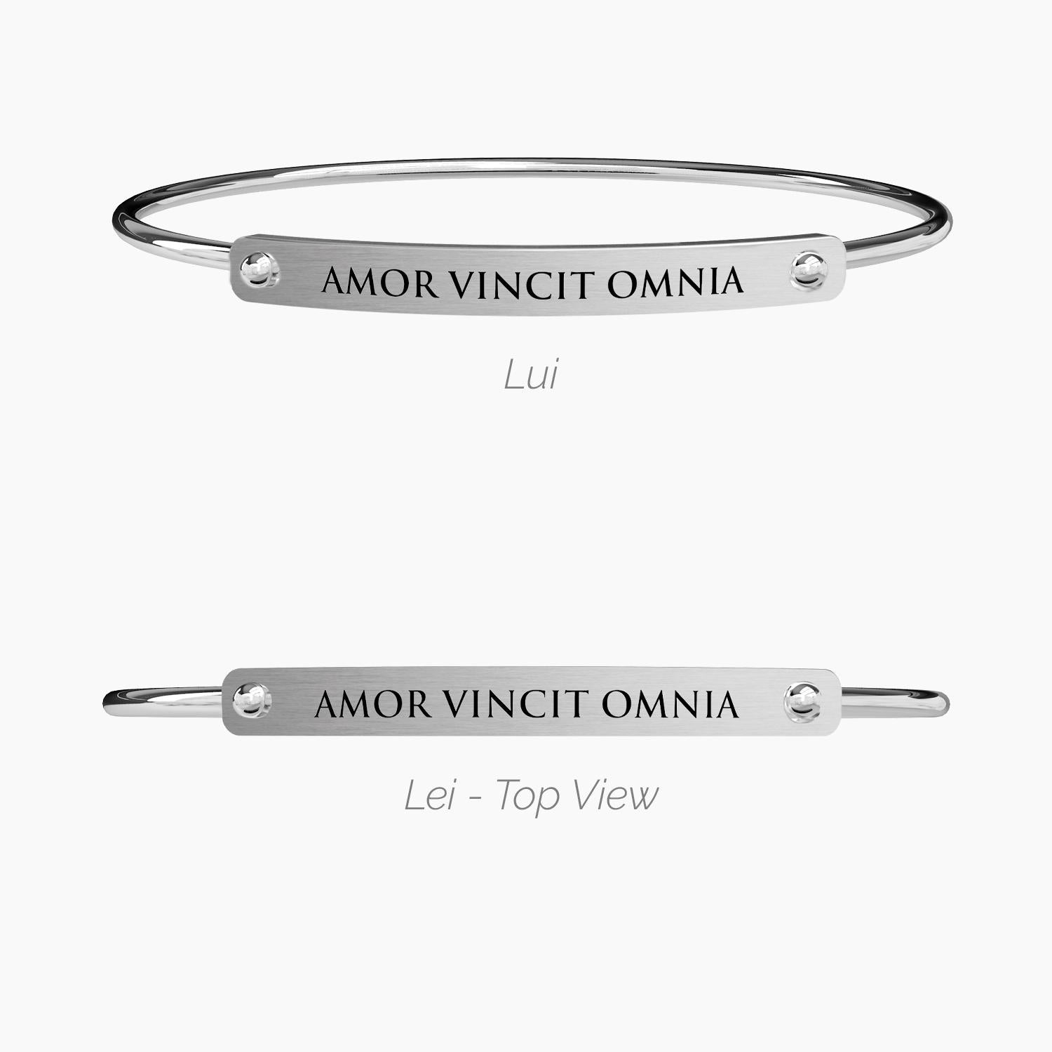 Bracciali di coppia Amor Vincit Omnia