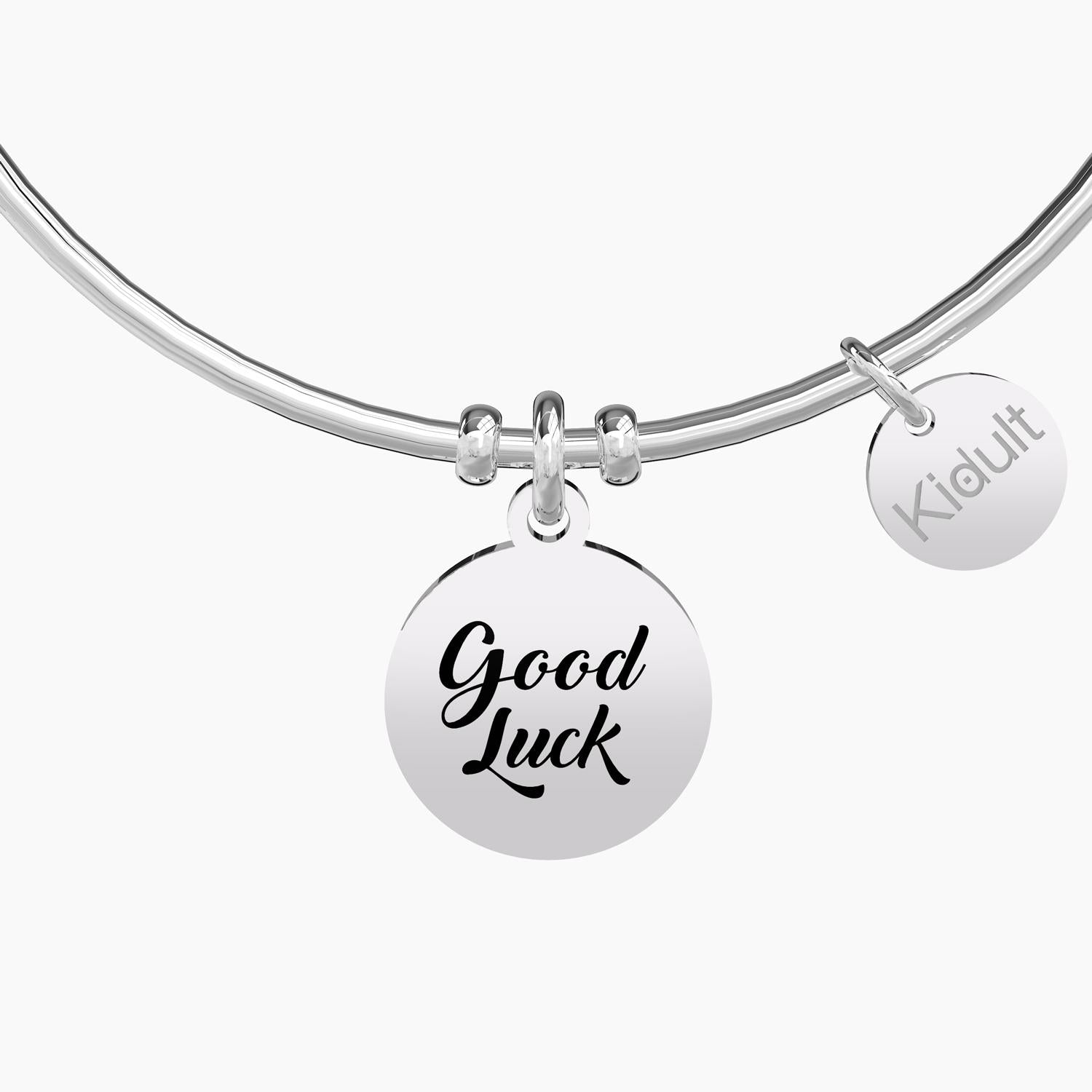 Bangle con ciondolo Quadrifoglio