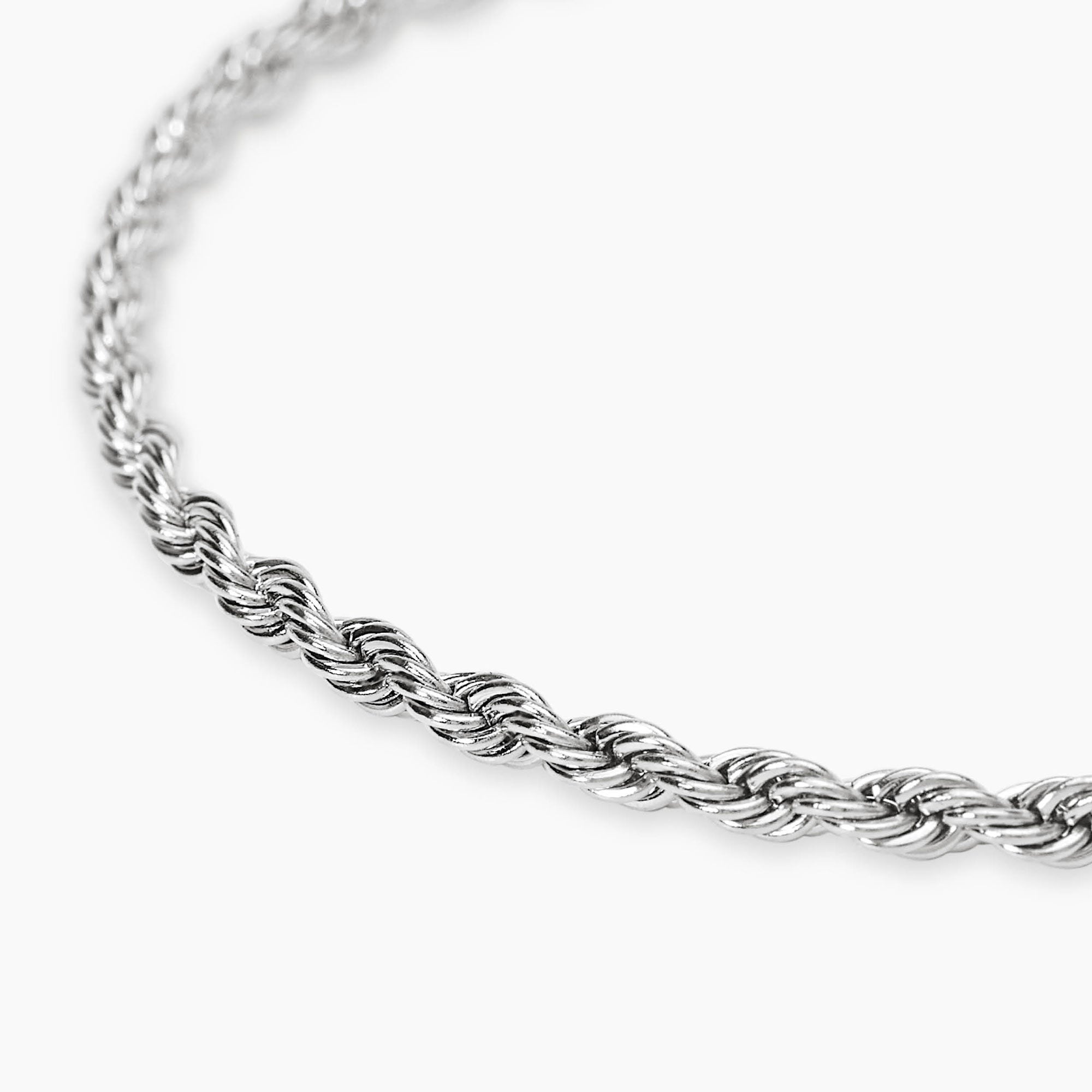 Bracciale con catena corda