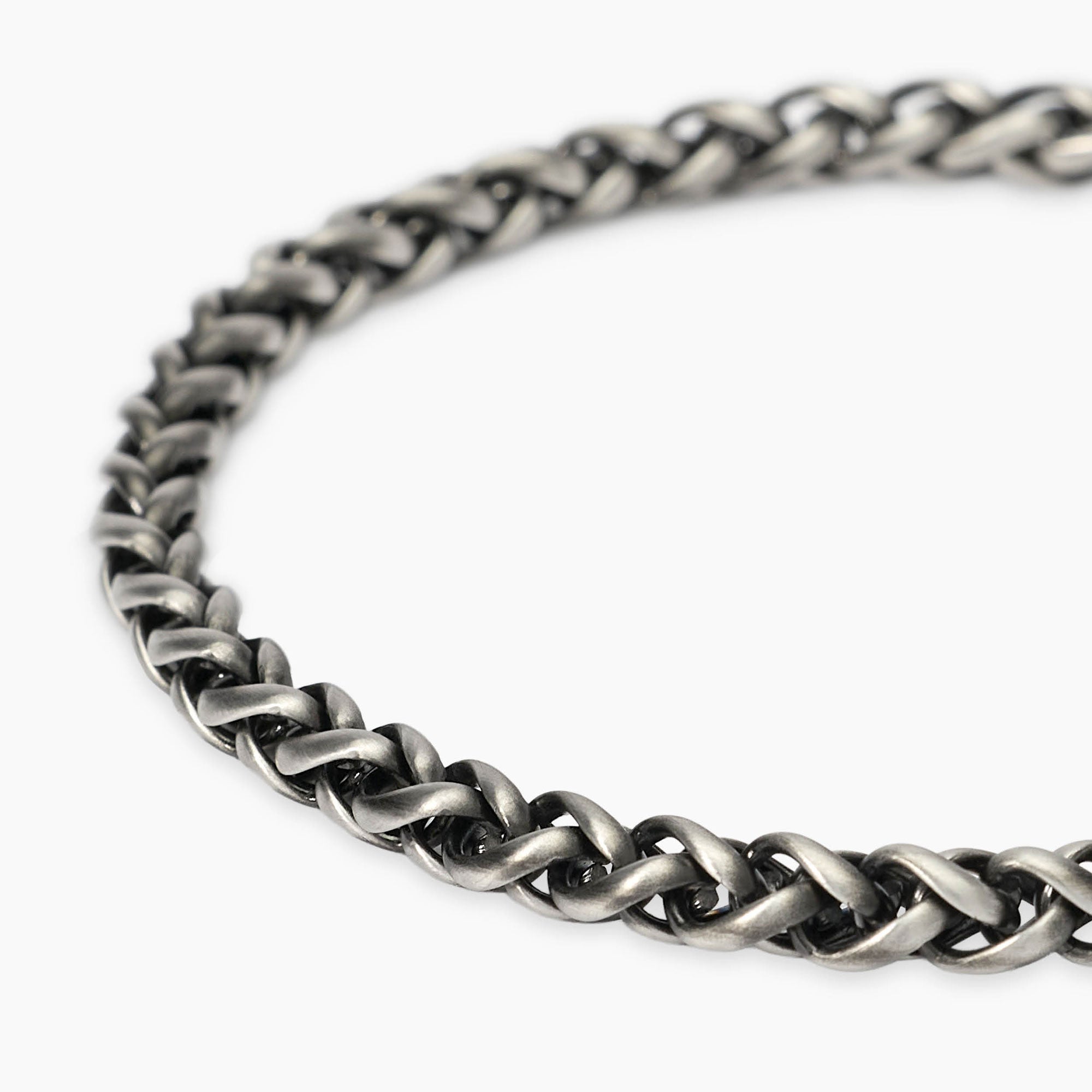 Bracciale con catena spiga