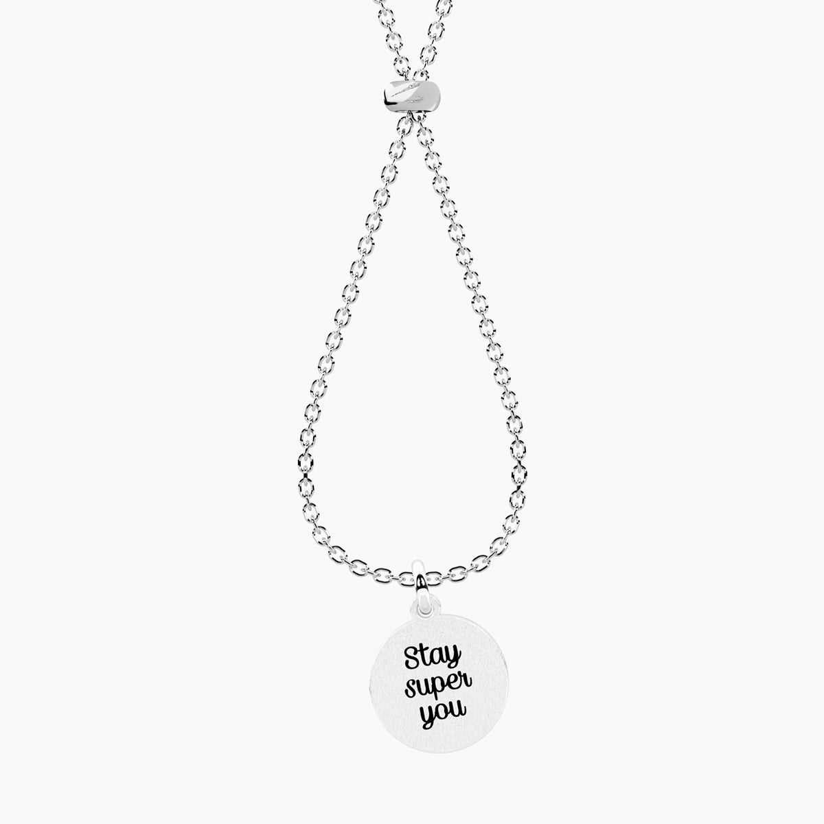 Collana INTRECCIO e ciondolo STAY SUPER YOU