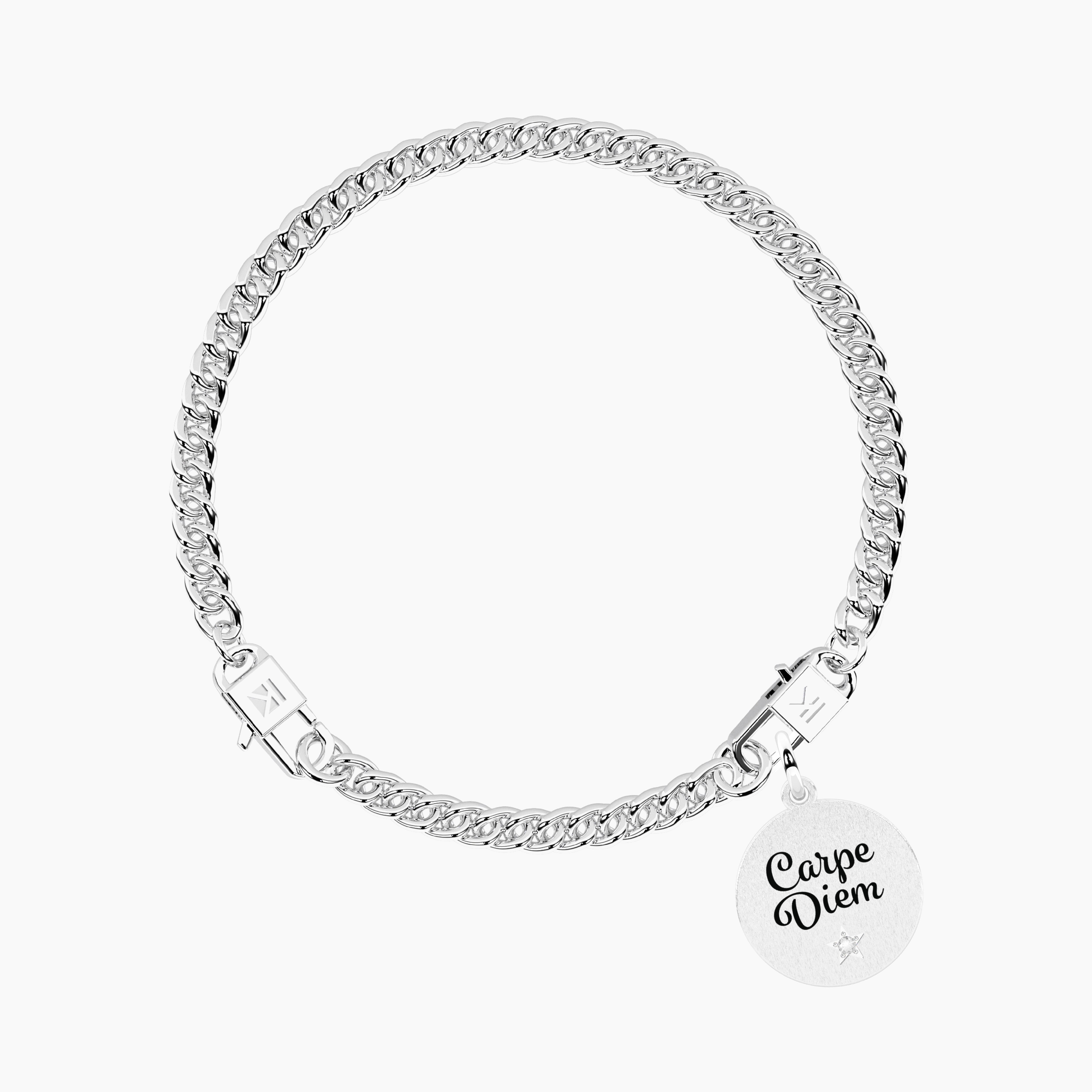 Bracciale HIP HOP con ciondolo CARPE DIEM