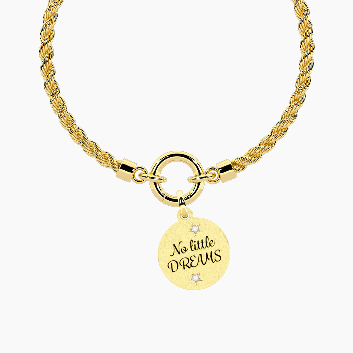 Bracciale DUETTO con ciondolo NO LITTLE DREAMS