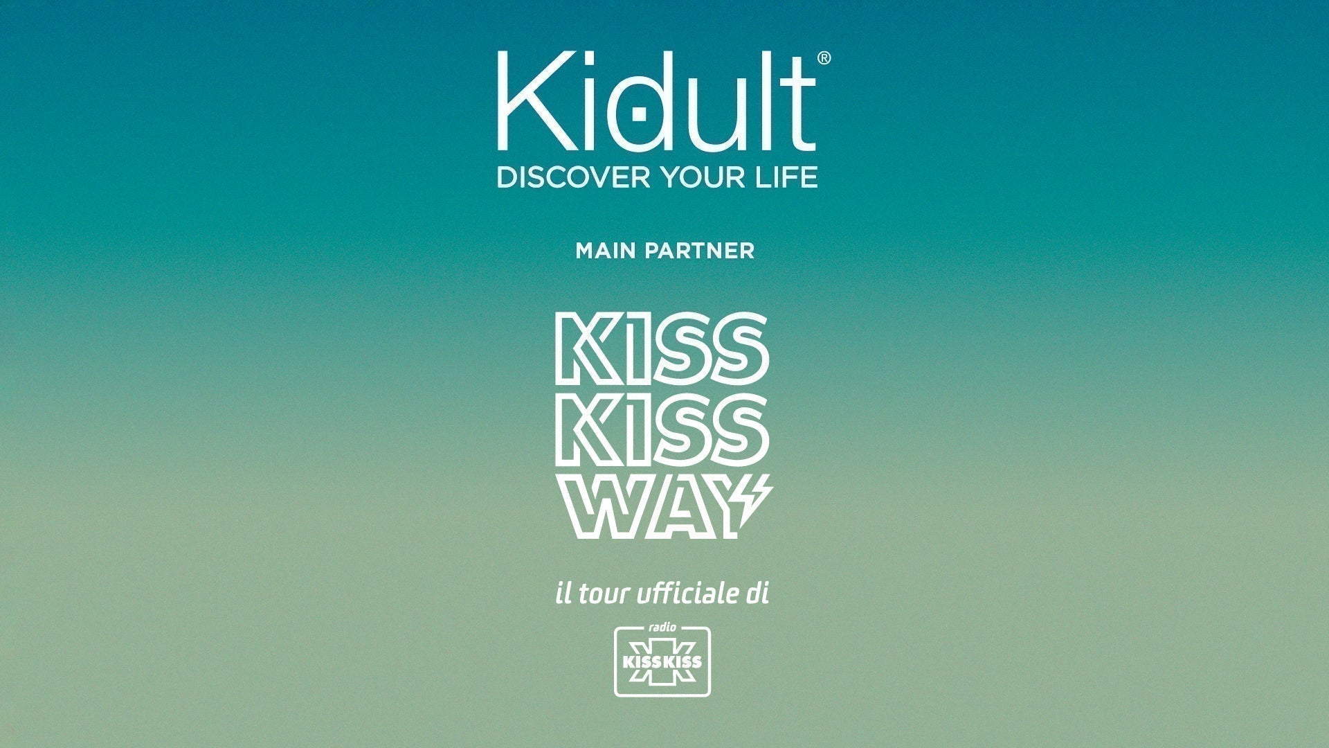 Kidult è In Tour con Kiss Kiss Way 2026