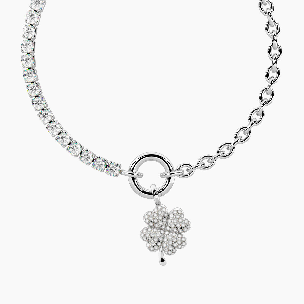 Bracciale componibile DUETTO e ciondolo FORTUNELLO